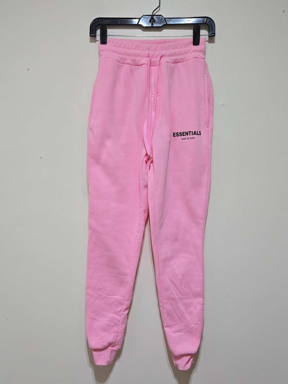 ESSENTIALS Fear Of God Pink Fleece Jogger Sweatpants